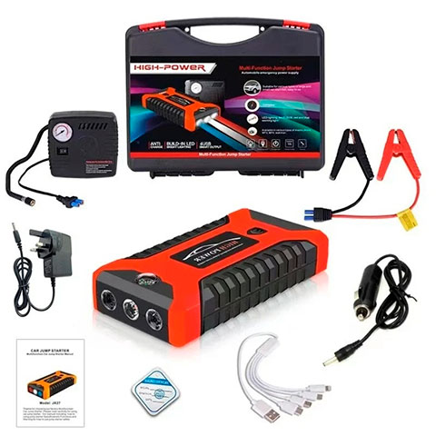 Пуско-зарядний Power Bank з компресором